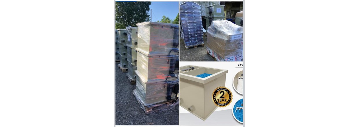 Trommelfilter en ny generasjon filtrering til koi og hagedammer 