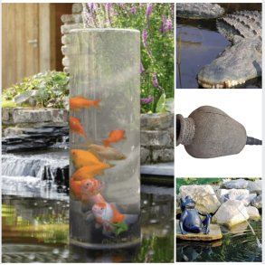 Figur Vannspeil Tåke Tårn