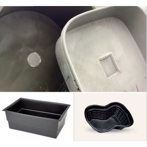 Formstøpt dam og Basseng 