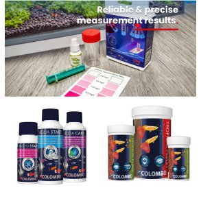 Vann test, Fôr og Vannkjemi