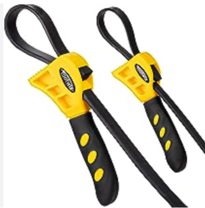 2 stk Stramme reim til PVC koblinger og unioner. 