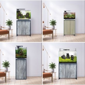 Akvariebord Design 30x30 / Mrk eller Lys 