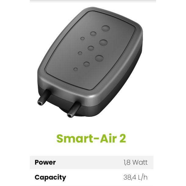 Smart-Air 2 / Den stillegende luftpumpen / 38 dB