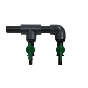 20mm Luftmanifoil 2-veis  pvc / 8mm / 20