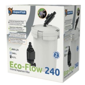 Utvendig Filter Eco-Flow 240 (240L) Superfish 