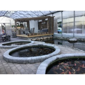 Oppdrettspakke i Glassfiber 6000L / combi totalfilter 30m3