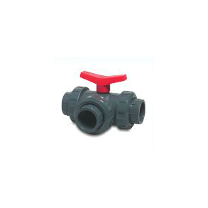 3-veis T-boret kuleventil 32mm