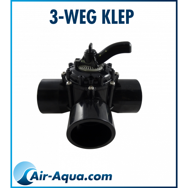 3-veis roterende disk ventil 2,5"/3"