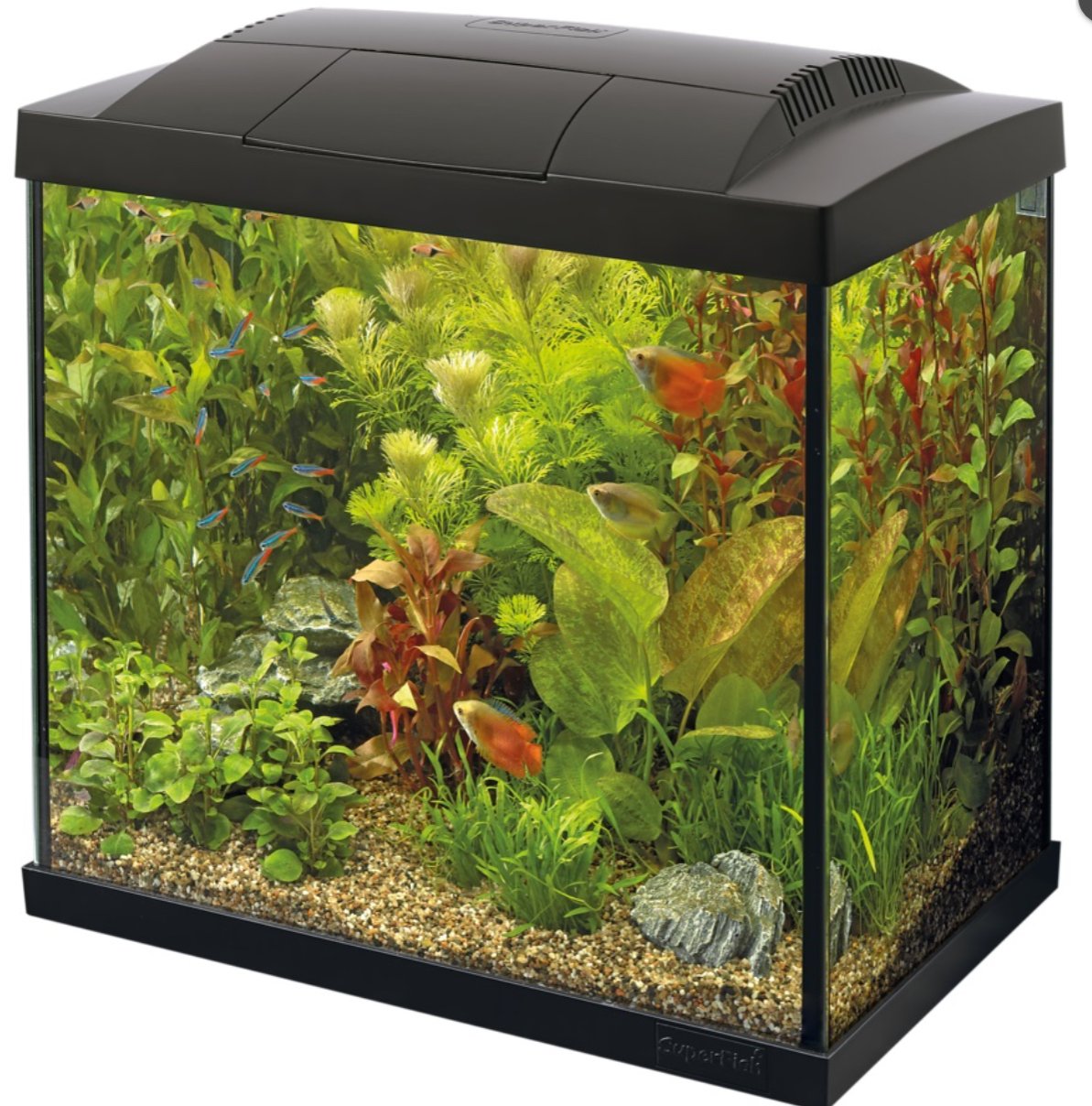 Akvarie pakke  START 30 / Sort 