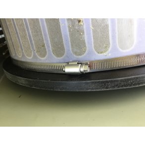 Slangeklemme til trommelfilter  34-40cm 