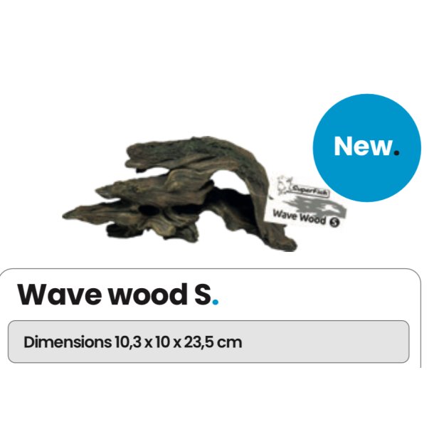 Wave wood.S / small / Fake 