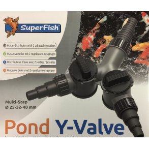 Y-gren med kran 25/32/40mm 