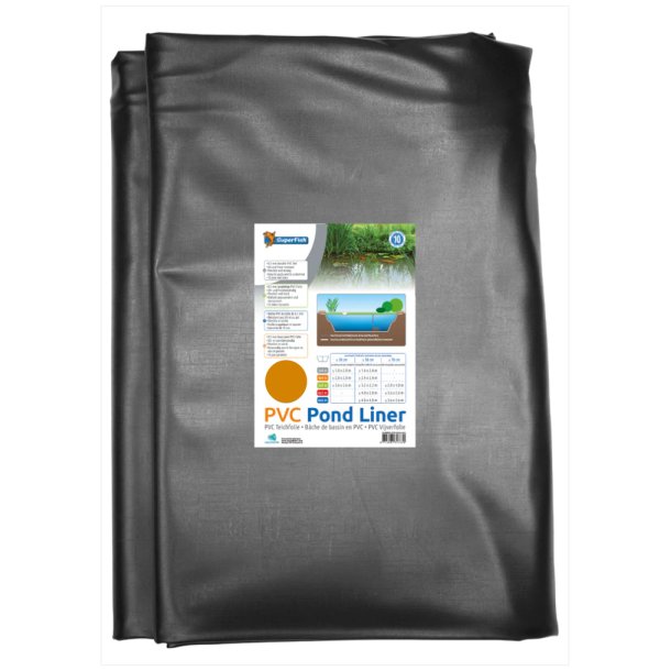 PVC Damfolie 0,5mm / 3x4meter 