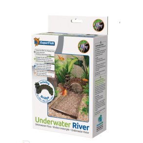 Undervanns-elv med bro / Superfish 