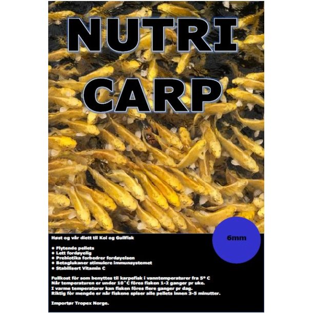 Nutri Carp 6mm 15kg