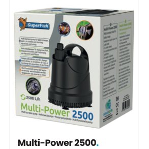Akvarie pumpe Power Multi 2500  Liter/timen 