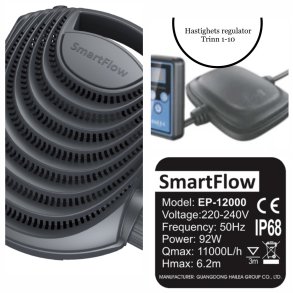 SmartFlow 12.000 Vario med fjernkontroll 