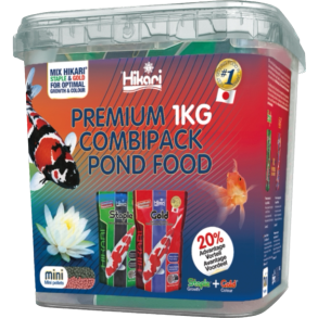 Hikari Staple & Gold-blanding. 1kg Small pellets (Mini )