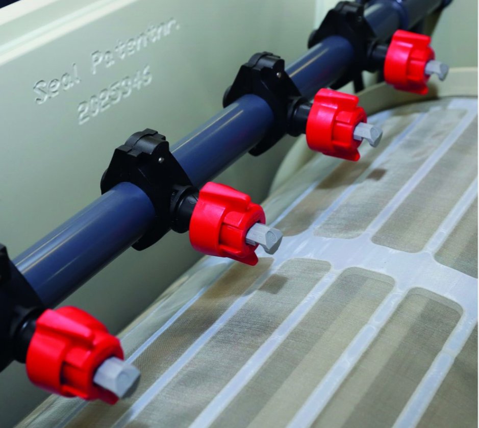 Spyledyse til Red Label Trommelfilter 