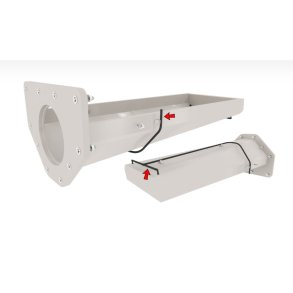 Ettermontering sett for automatisk spyling av mkkarenne i Trommelfilter 