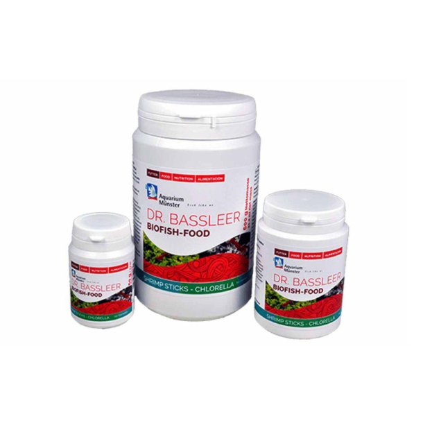 Rekemat 60g / Dr Bassleer Biofishfood Shrimp Sticks Chlorella