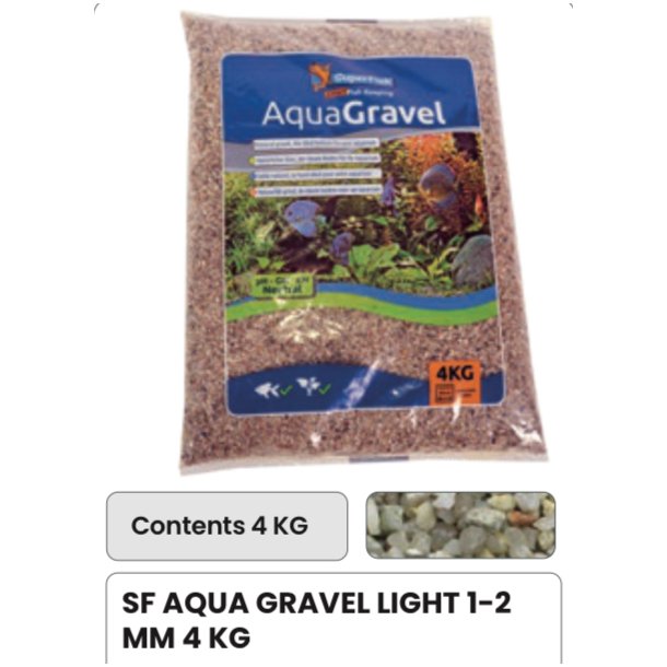 SF Aqua Gravel / 4kg / Light 1-2mm 