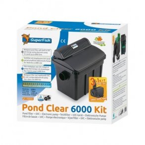 PondClear 6000 filtersett med Pumpe og UV-C 