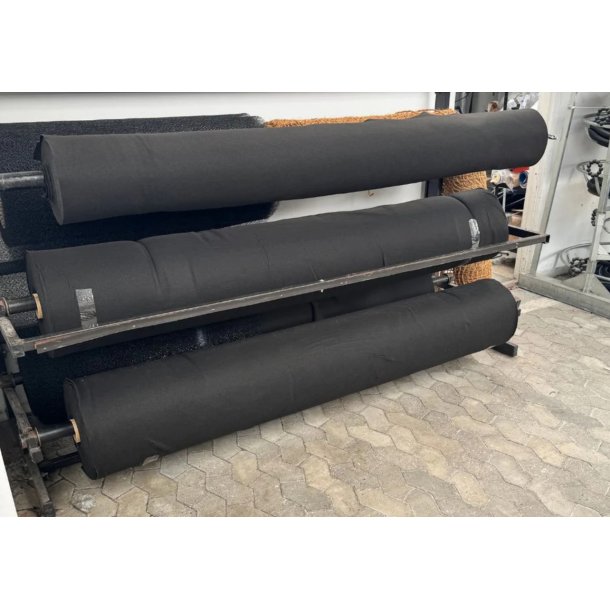 Sort Fibertex Underlagsduk / 2meters bredde 