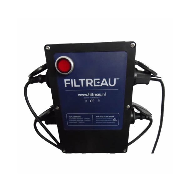 Styringsboks til trommelfiltere 