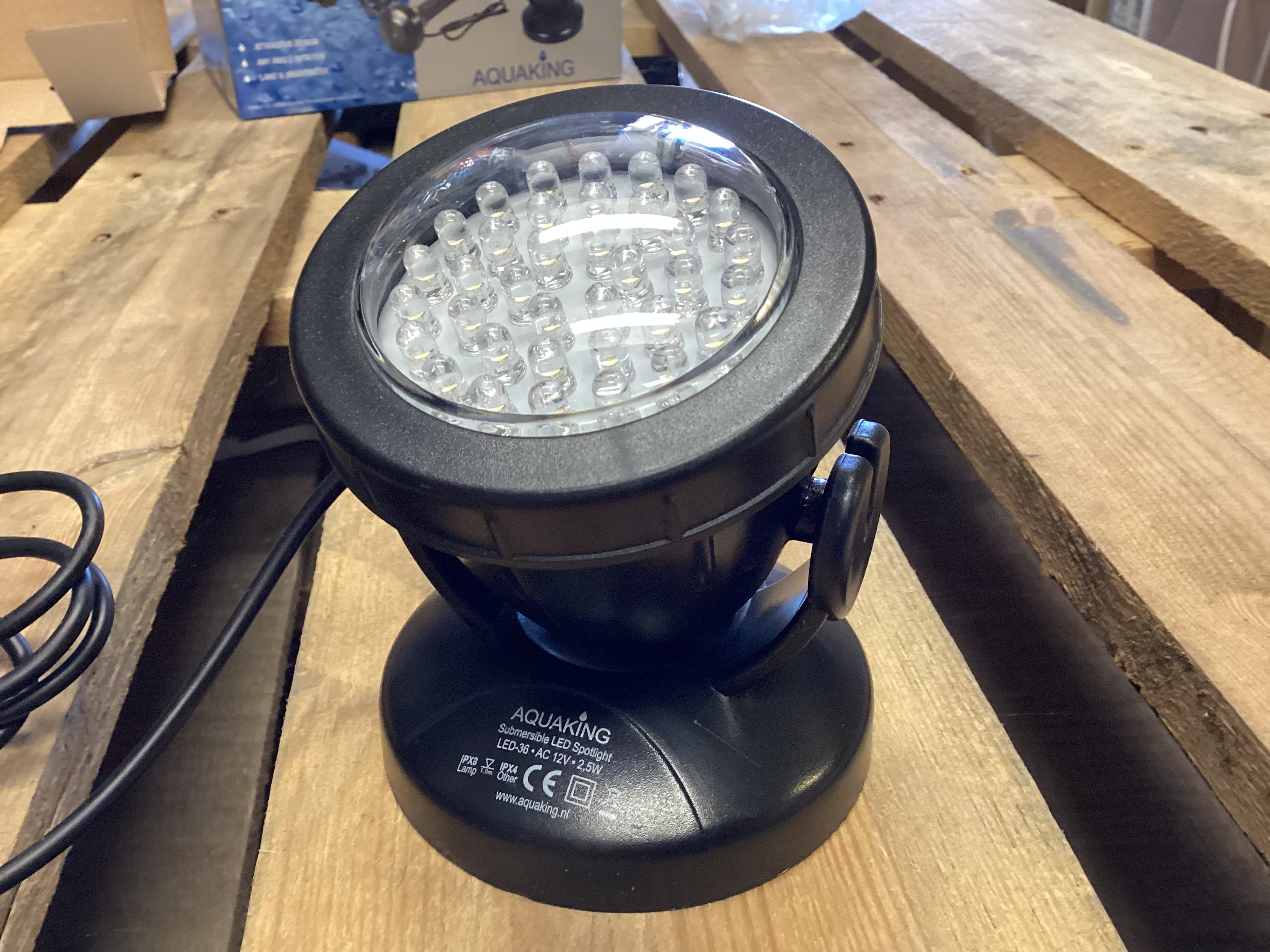 AquaKing 3x LED-36 med Sensor / (203) 