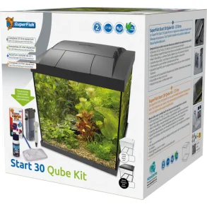 Akvarie pakke  START 30 Qube / Sort 