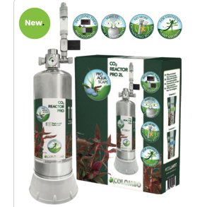 CO2 Reactor Pro 2 Liter/ komplett sett  / Colombo / Fyll selv 