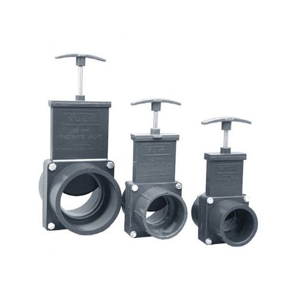 Skyveventil / spjell ventil 63mm / Valterra