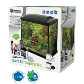 Akvarie pakke  START 30 / hvit 