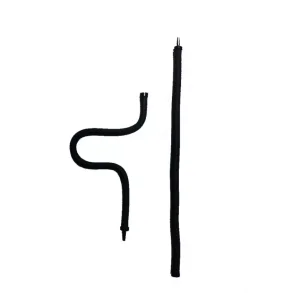 Fleksibel bruseslange til luftpumpe akvarium 30cm  / 4mm 