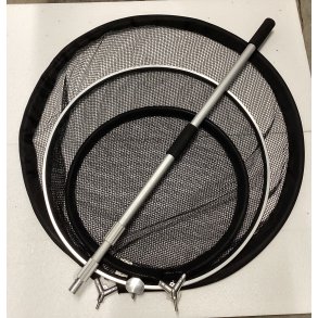 Nautic pro h�v sett / 1 stk teleskop 120-305cm + 3 stk nett /  � 60-80-100cm 