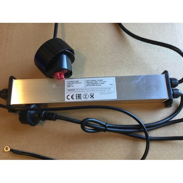 Ballast til superfish Tech uv-C 75w ( alu Eco 75w ) Produsert 2015-2019