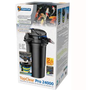 TopClear PRO 24000 Trykkfilter med 24w UV-C lys 