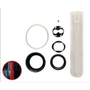 Quartsglass rep sett til TopClear 5000 med rd knapp 