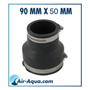 Flex Reduksjons muffe 90-50mm 