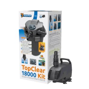 TopClear 18000 trykkfiltersett med Pumpe og UV-C