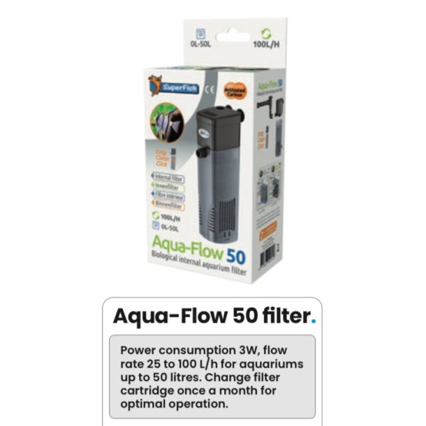 Aqua Flow 50 / Akvariefilter 
