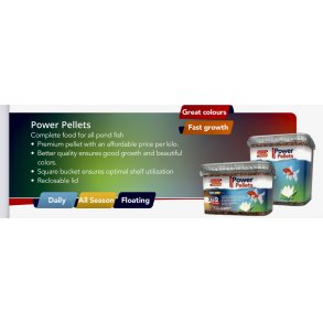 Power pellets 5 liter spann 