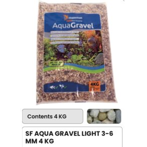 SF Aqua Gravel / 4kg / Light 3-6mm 