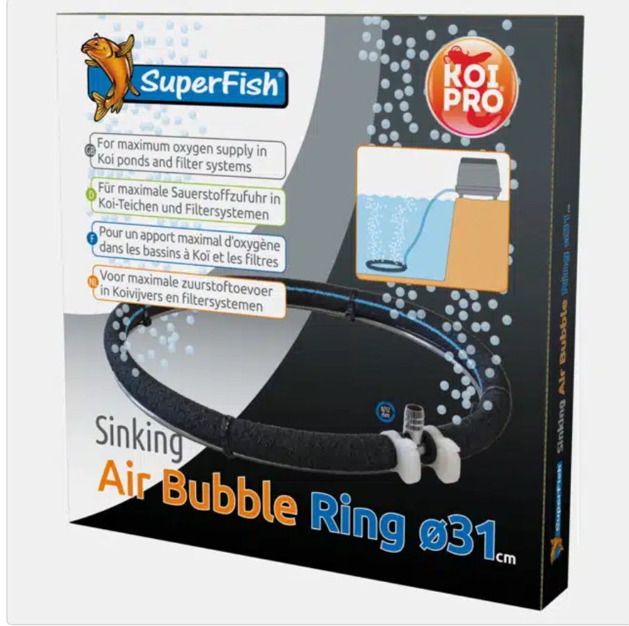 Koipro synkende luft boble-ring / Diameter 31cm 