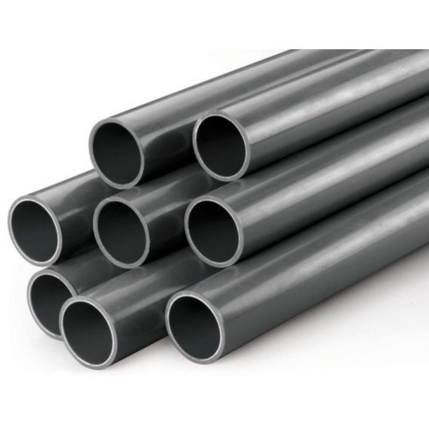 PVC - U Trykkrr 20mm  / 1 meter / 10 Bar 