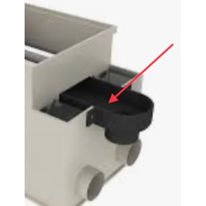 Skylle trau til Filtreau trommel / Standard Sort 