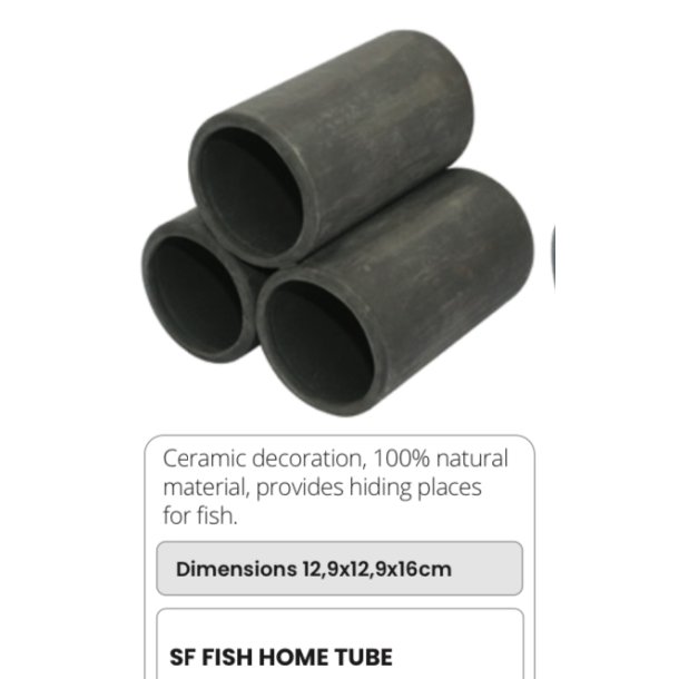 Keramikk hule Tube  / M�rk 