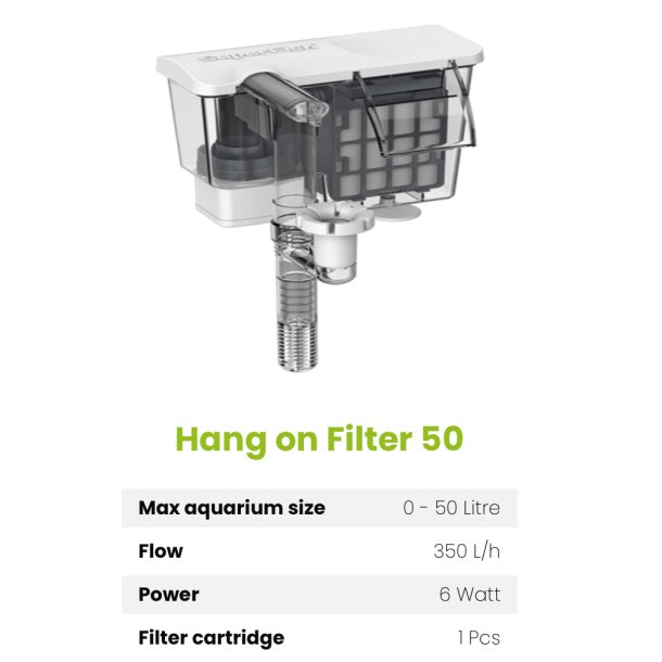 Hang on filter 50