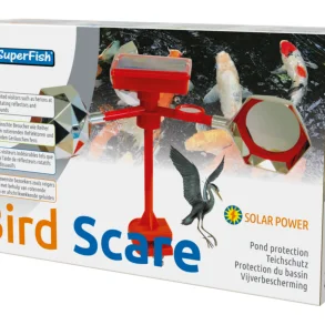 Solcelle drevet fugleskremsel / R�d fare 